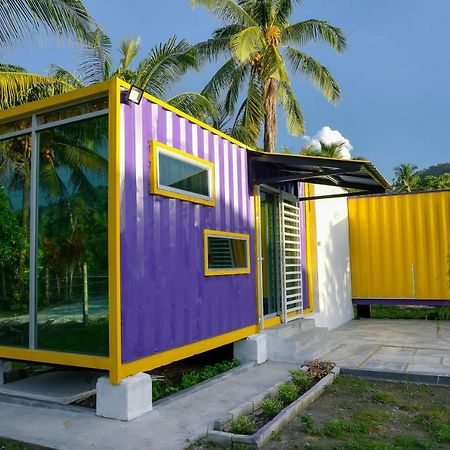 Purple Cube At Lumut Cube Homestay Kontena 外观 照片